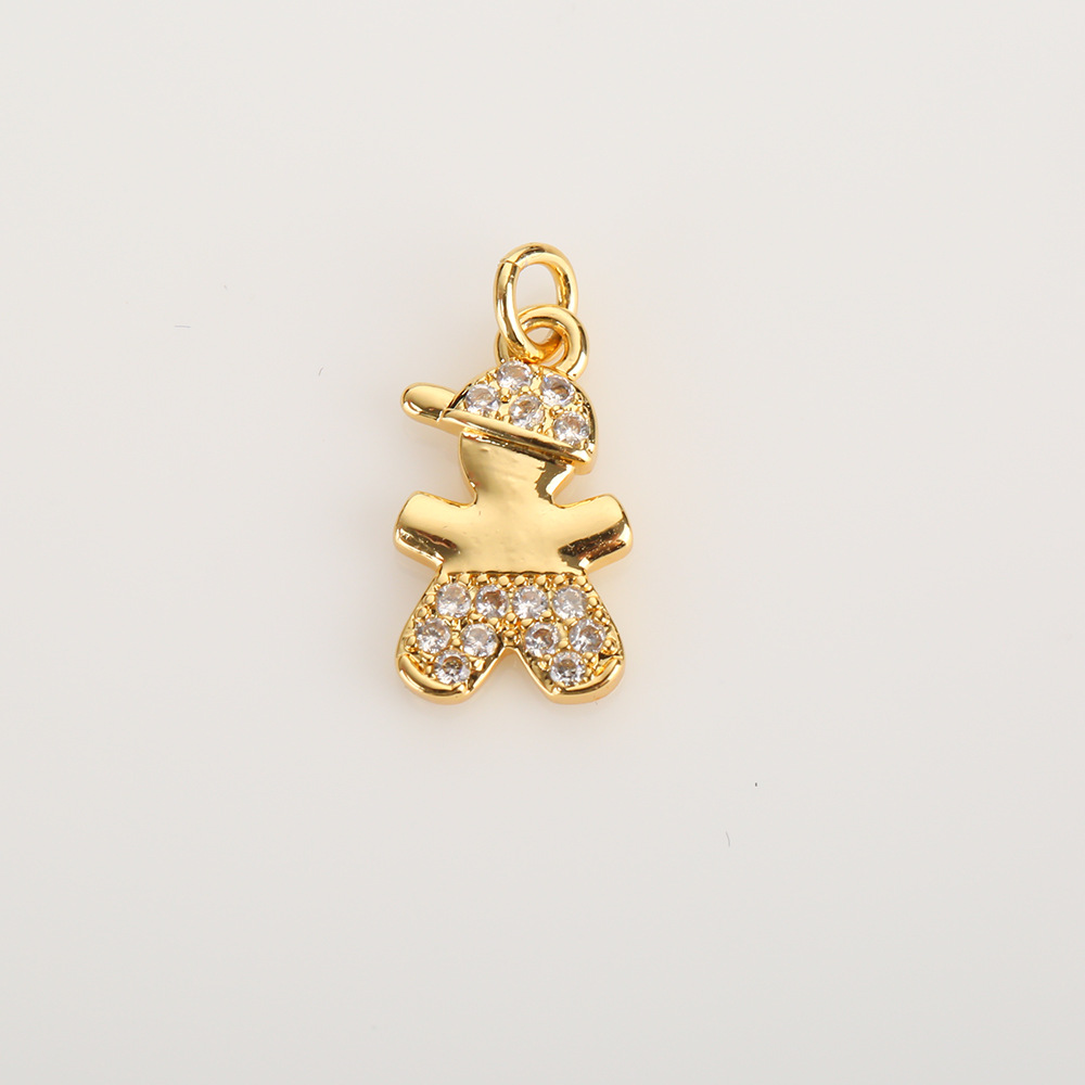 15g Weight Pendant Jewelry Making Type 10*10mm Jewelry Making Size Zircon Inlay Material DIY Jewelry Accessories Classification 1 Piece Quantity Copper Material Star, Heart Shape, Eye Pattern All Seasons Season Plating, Inlay Design IG Style Style 1 Piece 10*10mm Copper Zircon Star Heart Shape Eye Pendant 5