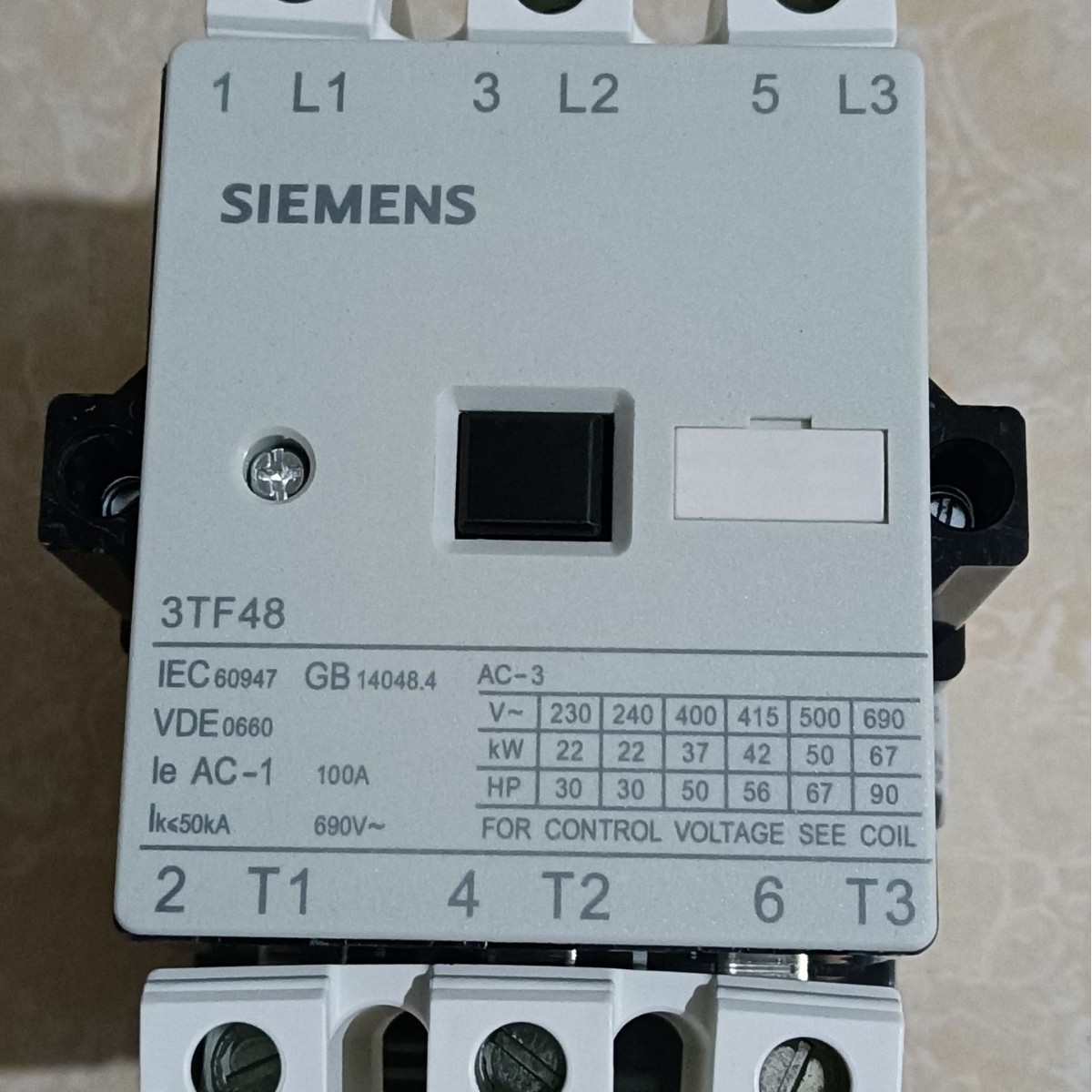 原装耐用交流接触器3TF50 电压全 大量现货直销