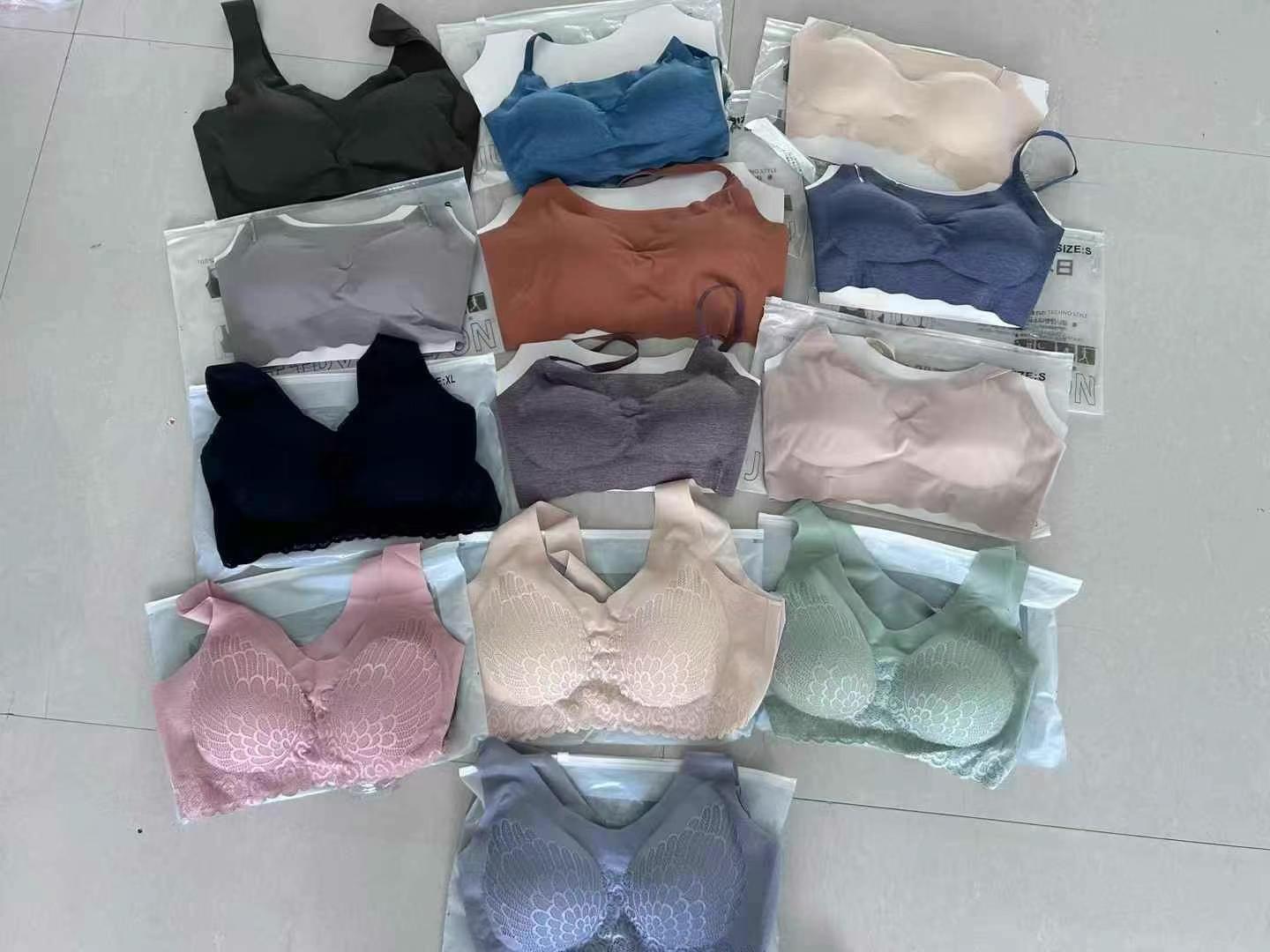 Liquidación de inventario de bajo precio, sin devolución, varios sin costuras, espalda hermosa, sujetador mixto de yoga deportivo cómodo de alta calidad image 4