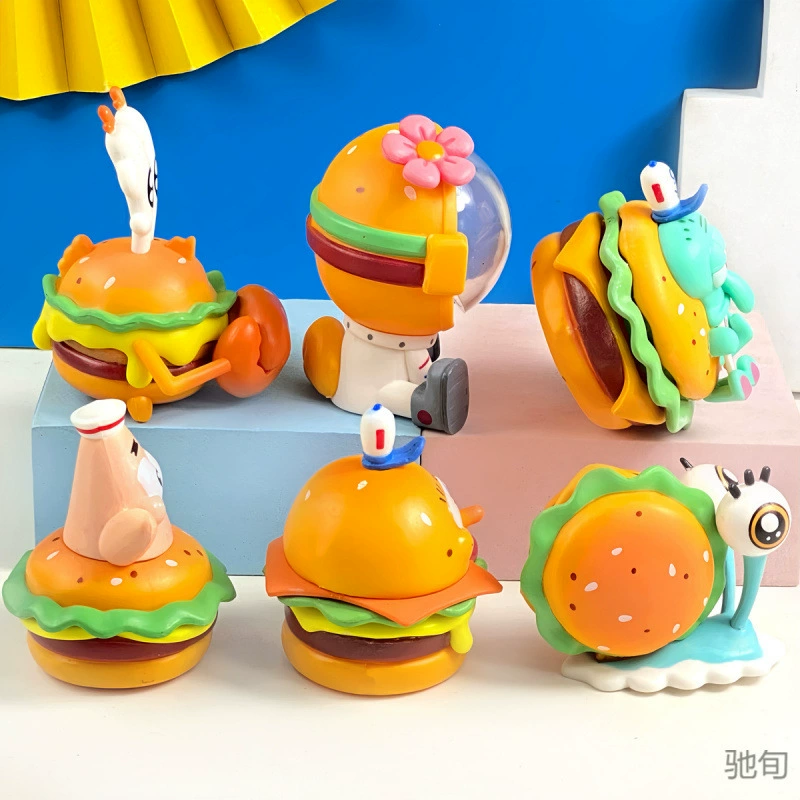 Губка минифигура, игрушка, кукла, осьминог