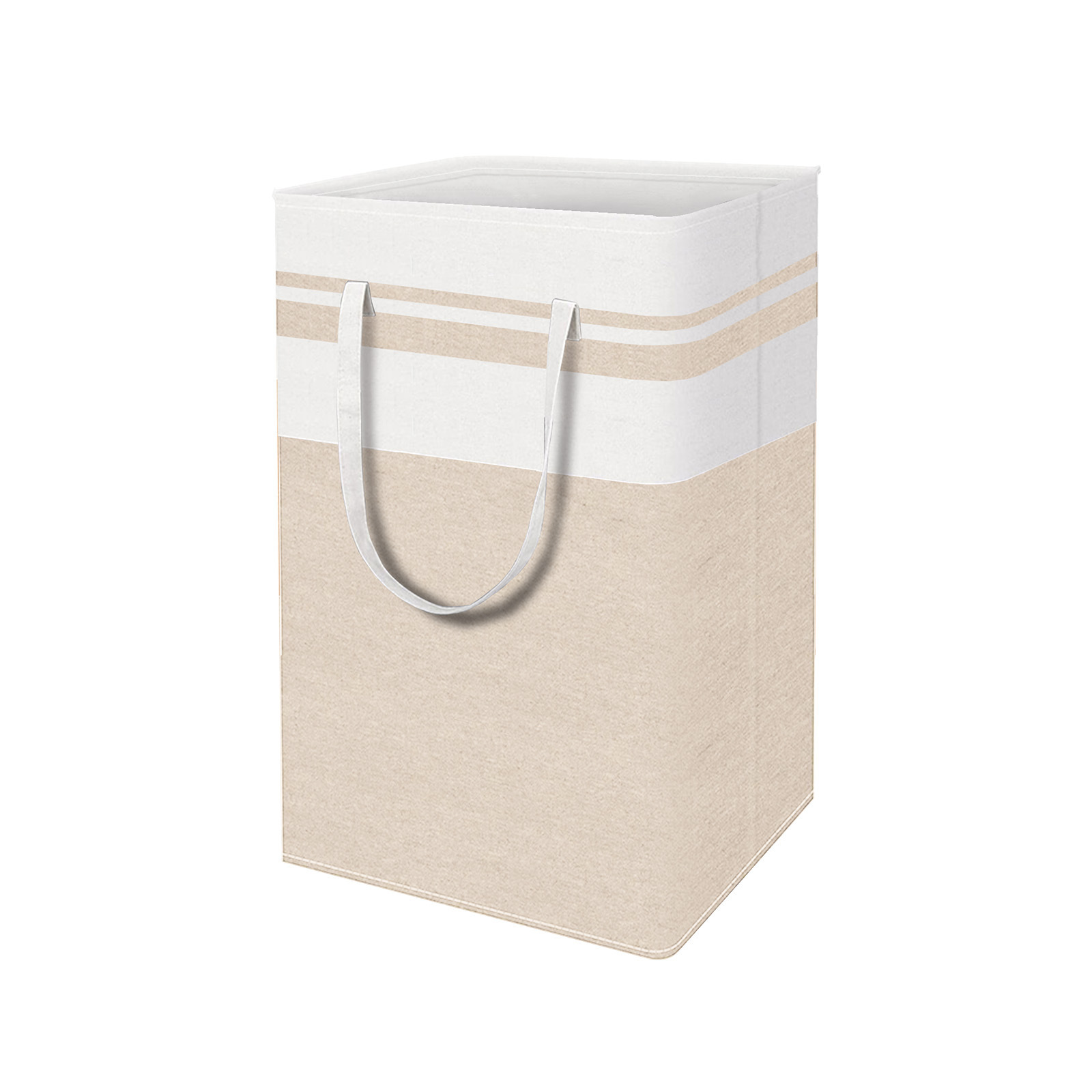 Nueva ropa de lino de algodón impermeable cesta de la ropa simple caja de almacenamiento de artículos diversos bolsa de almacenamiento plegable de gran capacidad cesta de la ropa