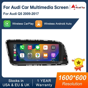 Q5 2009-2017 radio pleyer üçün 8.8 düym simsiz CarPlay displey
