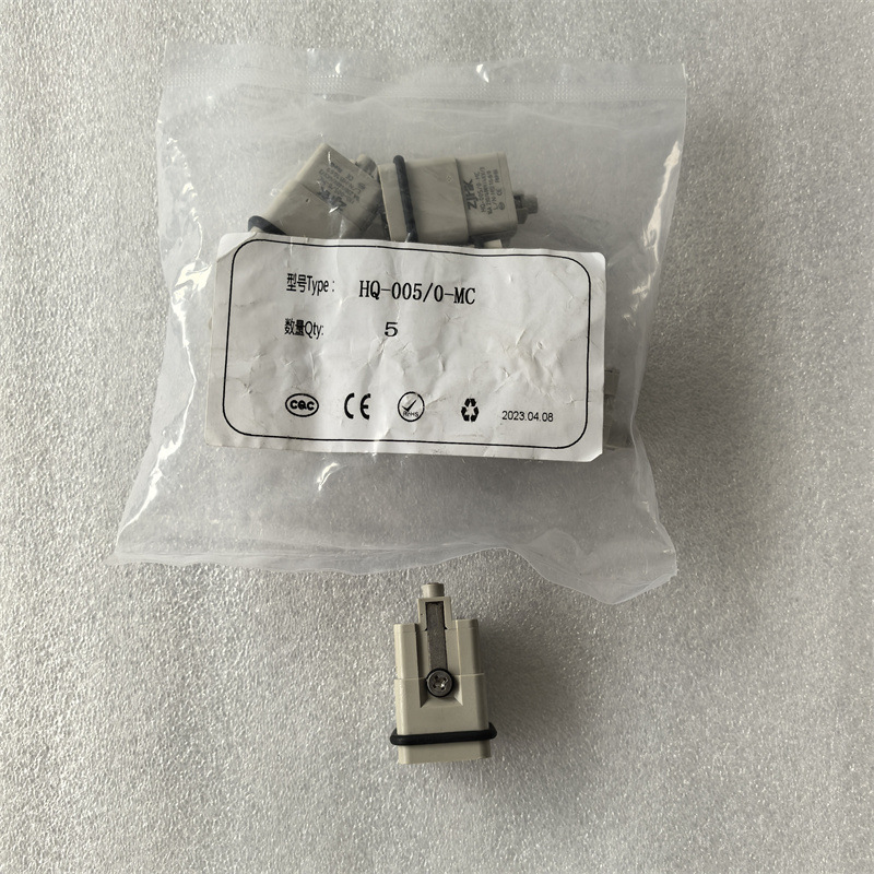 现货ZJHK母端接线座HQ-005/0-MC外壳H3A-TE-2B-M20 19200031440