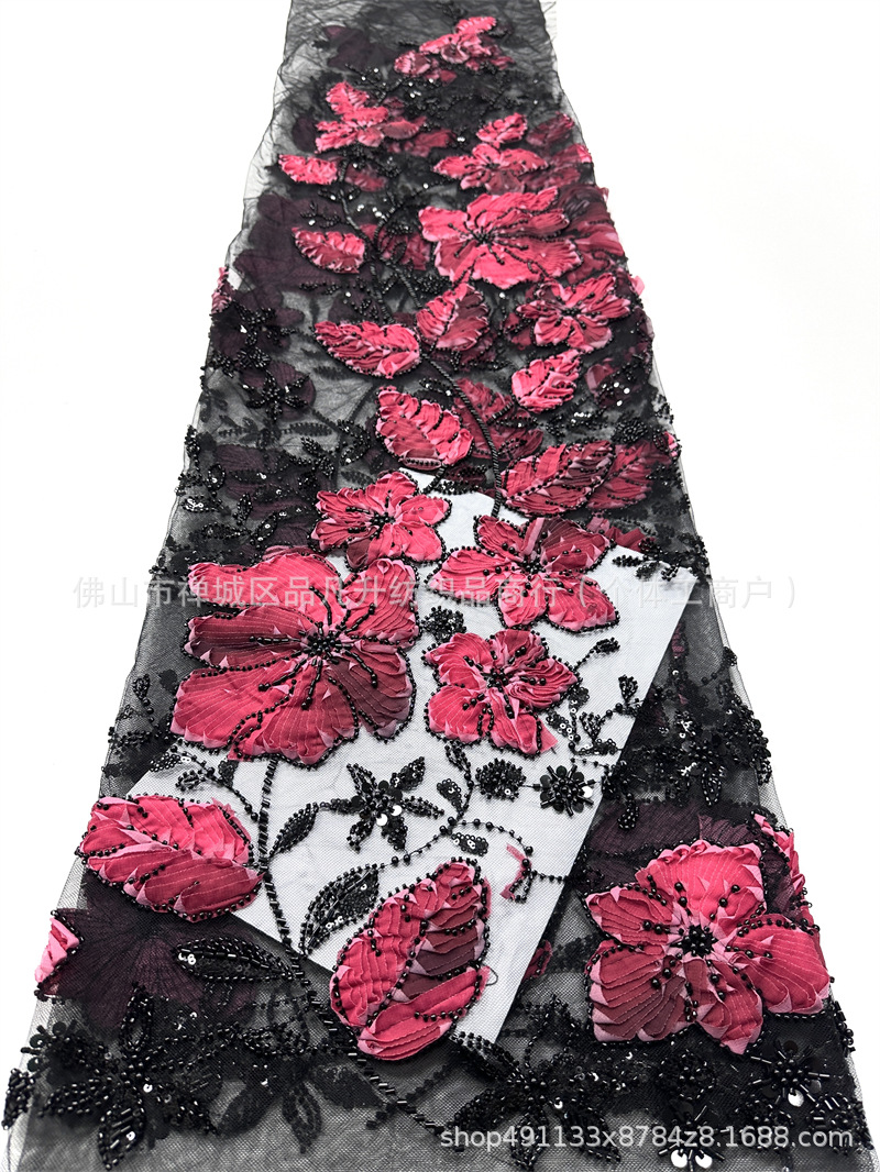 Elegante vestido de fiesta de moda vestido de cena vestido de cheongsam nuevo bordado fábrica de flores al por mayor spot