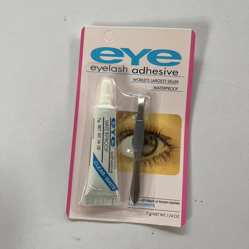 メーカー卸売りeye偽まつげ接着剤ピンセット付き使い捨て無痕速乾美まつげ接着剤接ぎ木まつげ接着剤|undefined