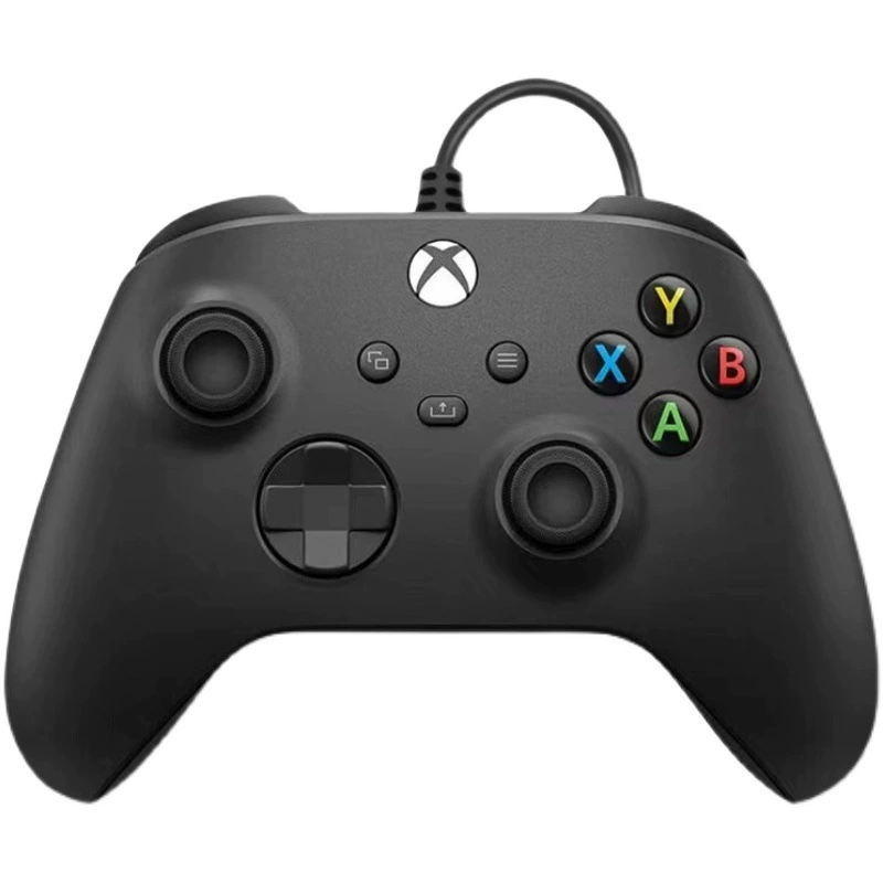 Совместимо с Xbox Series проводной контроллер Xboxone консоль ПК универсальная игра с отверстием для наушников