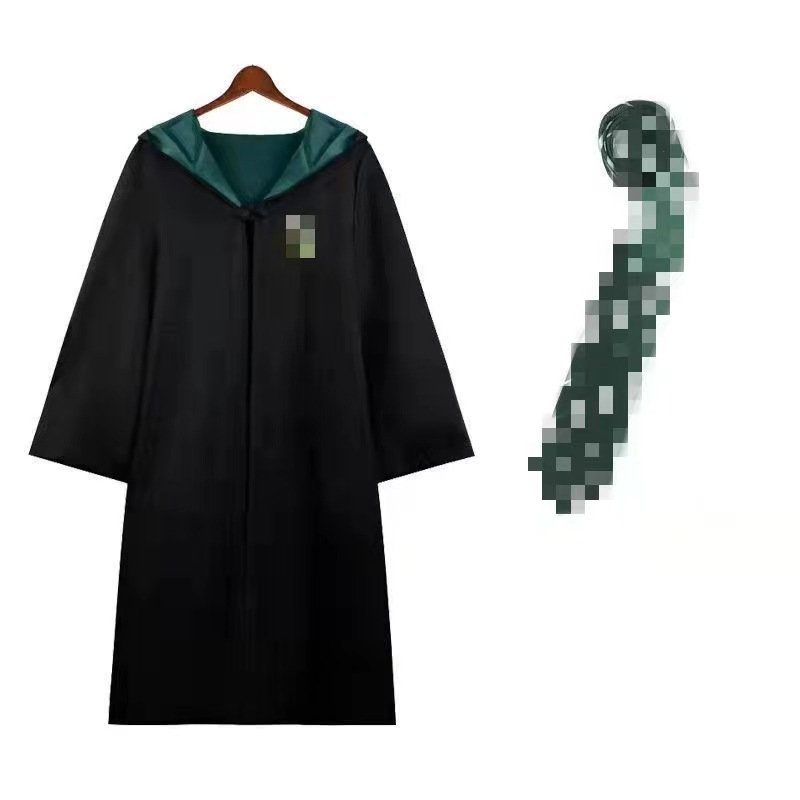 Túnica mágica samurai disfraz de cosplay capa de Halloween capa con capucha túnica de mago uniforme escolar ropa mágica