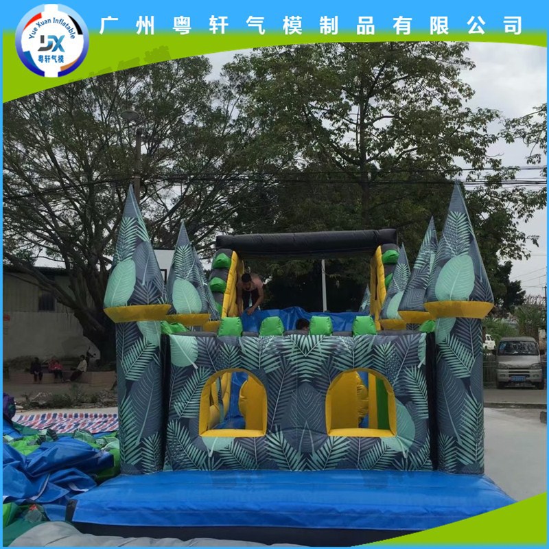 充气淘气堡派对景区巡游网红道具游乐设施设备幼儿园气模模型道具