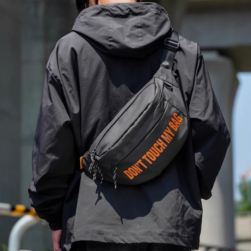 メンズクロスボディバッグ、通勤バッグ、チェストバッグ、メンズデザインサイクリングバッグ、オートバイバックパック、スポーツボーイズショルダーバッグ、トレンディ|undefined