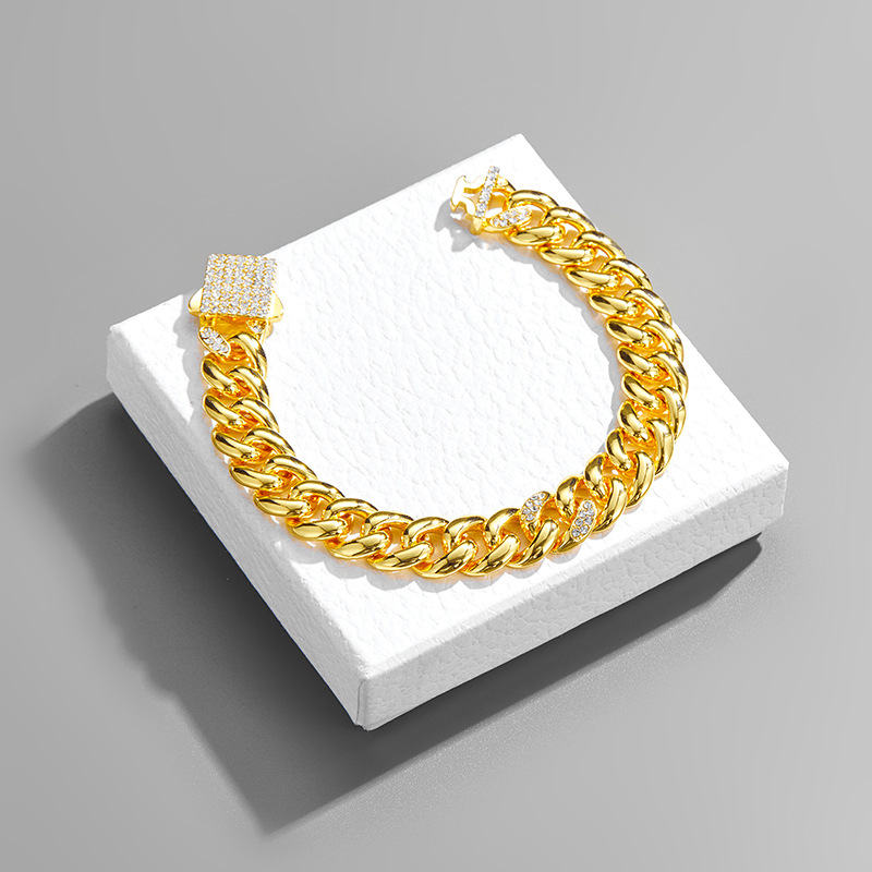 Cuban Chain Necklace For Men - Personalized Punk Hip Hop Style_voghion.com