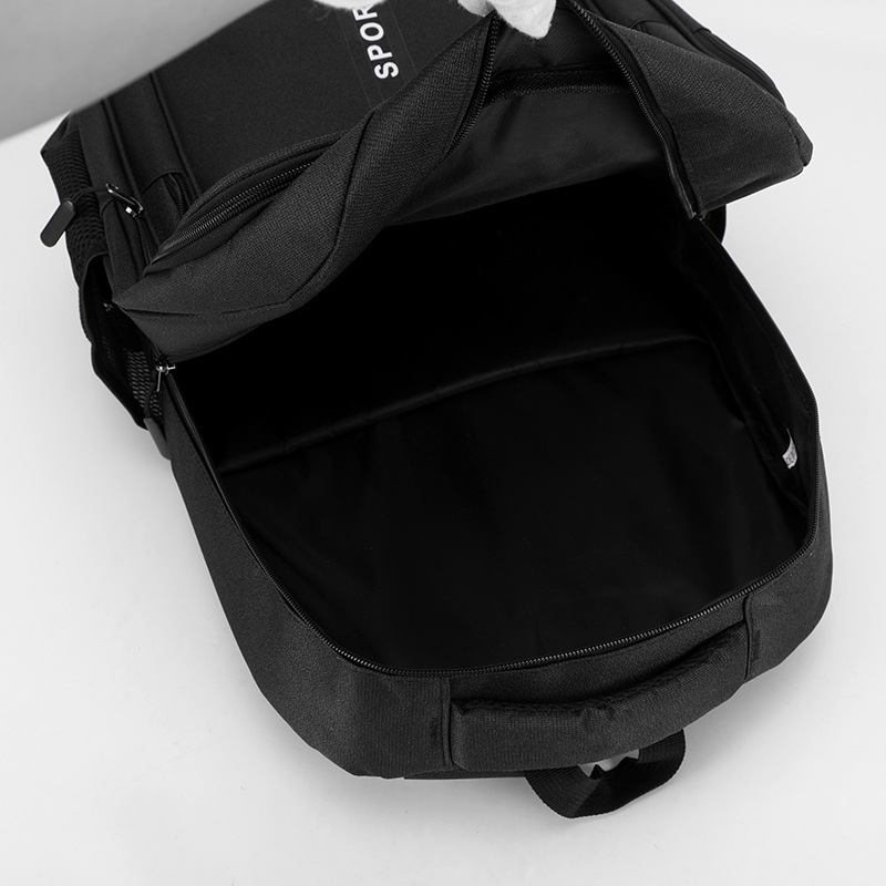 Mochila casual de nuevo estilo para hombres transfronterizos, viajes de negocios de gran capacidad, mochila impermeable y duradera de moda de viaje ligero