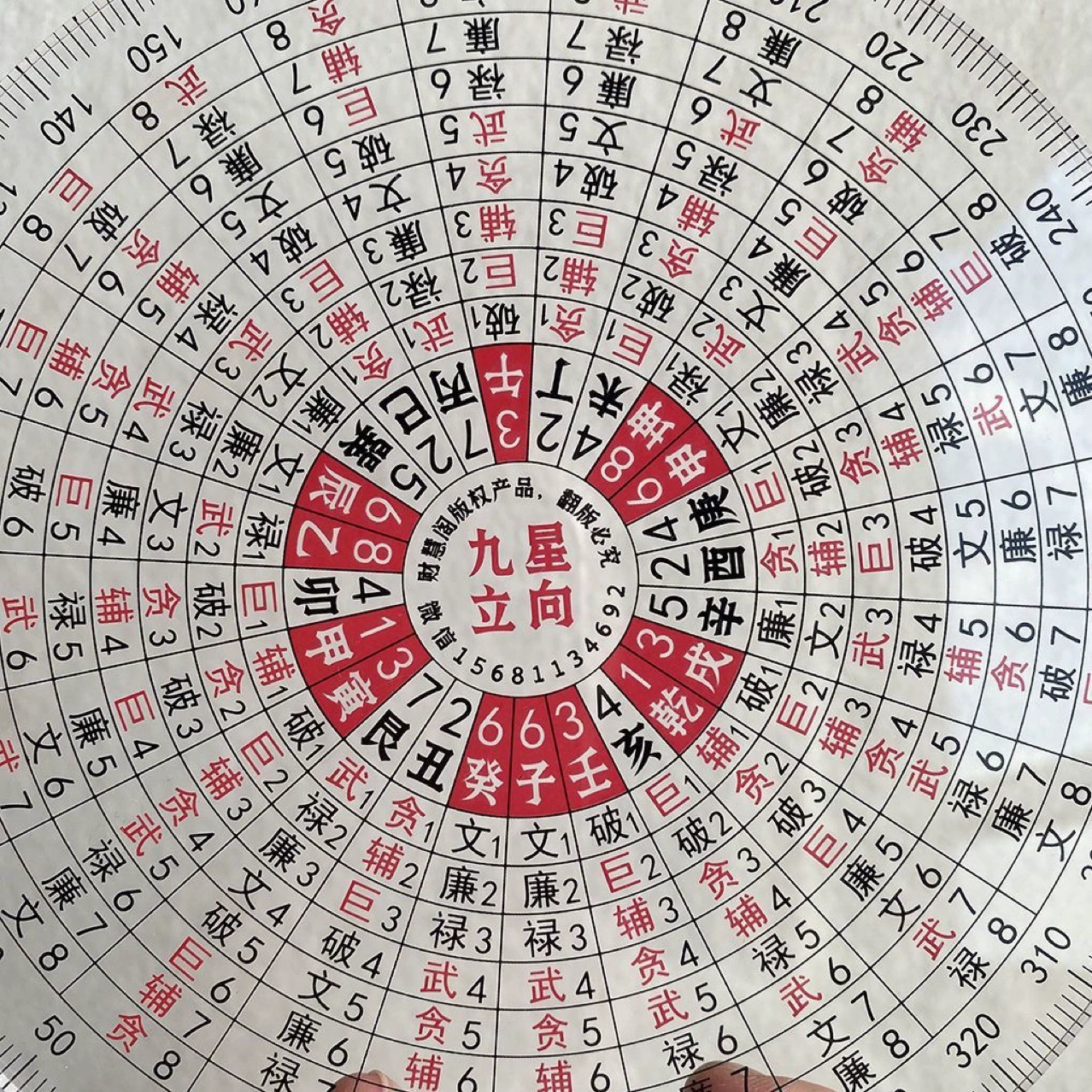 Небольшая оптовая продажа Caihuige Jiuxing Li Xiaisha Water компас