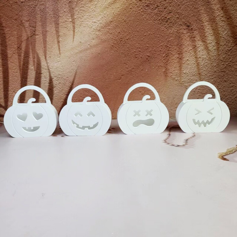 S1991+S1992+S1993 手提南瓜投影壁 装饰水泥石膏模具DIY硅胶模具|undefined
