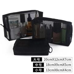 網紗小號口紅便攜洗漱收納袋ins高級感超火大容量2023新款化妝包