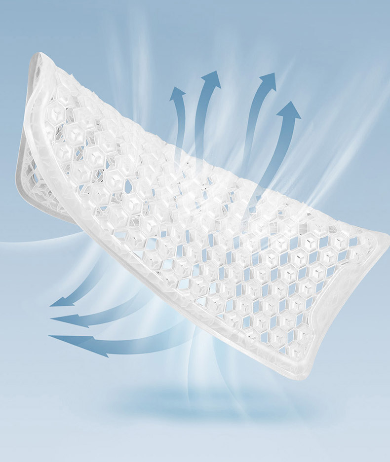 2026 New Car Gel Seat Cushion Summer Cooling Pad Breathable Seat Cushion Car Honeycomb Gel Universal Seat Cushion Cross-Border