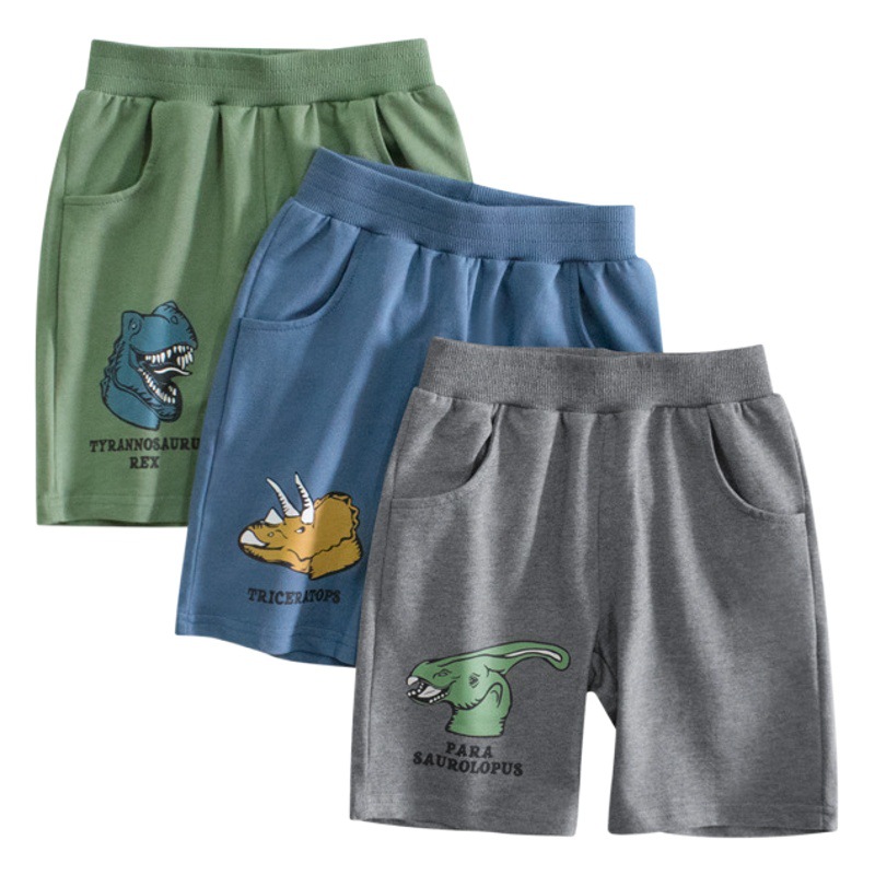 27 Niños ropa infantil pantalones de los niños al por mayor de los niños quinto pantalones niños y bebés medio pantalones dinosaurio transfronterizo de primera mano suministro