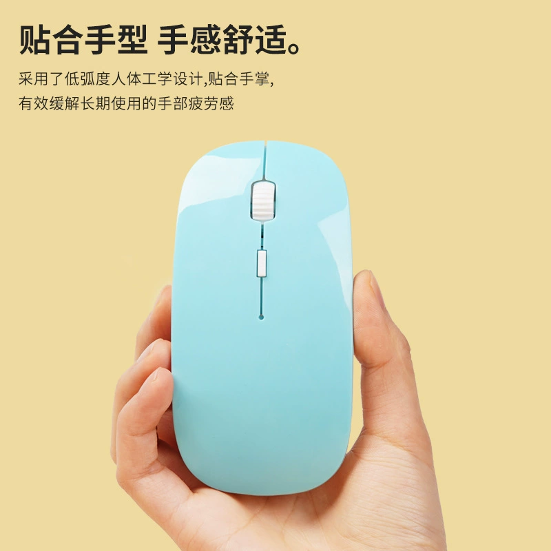 Ultra thin wireless mouse, (Physicals), 4G, Birthday gift