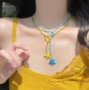 日常海边夏天百搭锁骨链