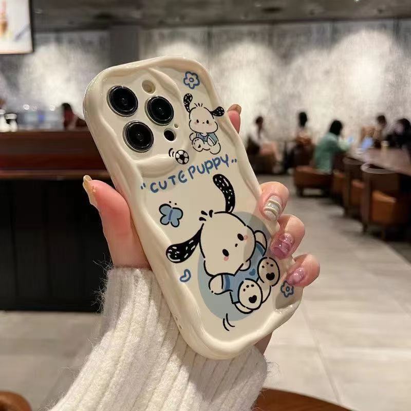 Funda para teléfono iphone16pro linda aplicable Apple 15 anti-caída 14 dibujos animados 13promax nuevo estilo 12 chica x