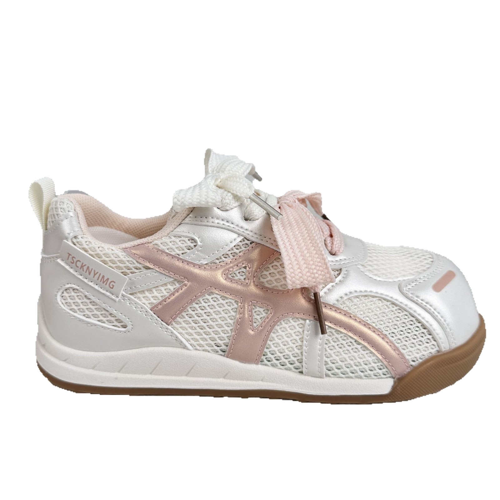 A9919 zapatos blancos transpirables de malla para mujer verano delgado 2025 nuevo estilo ins todo-fósforo deportes ocio entrenamiento alemán zapatillas
