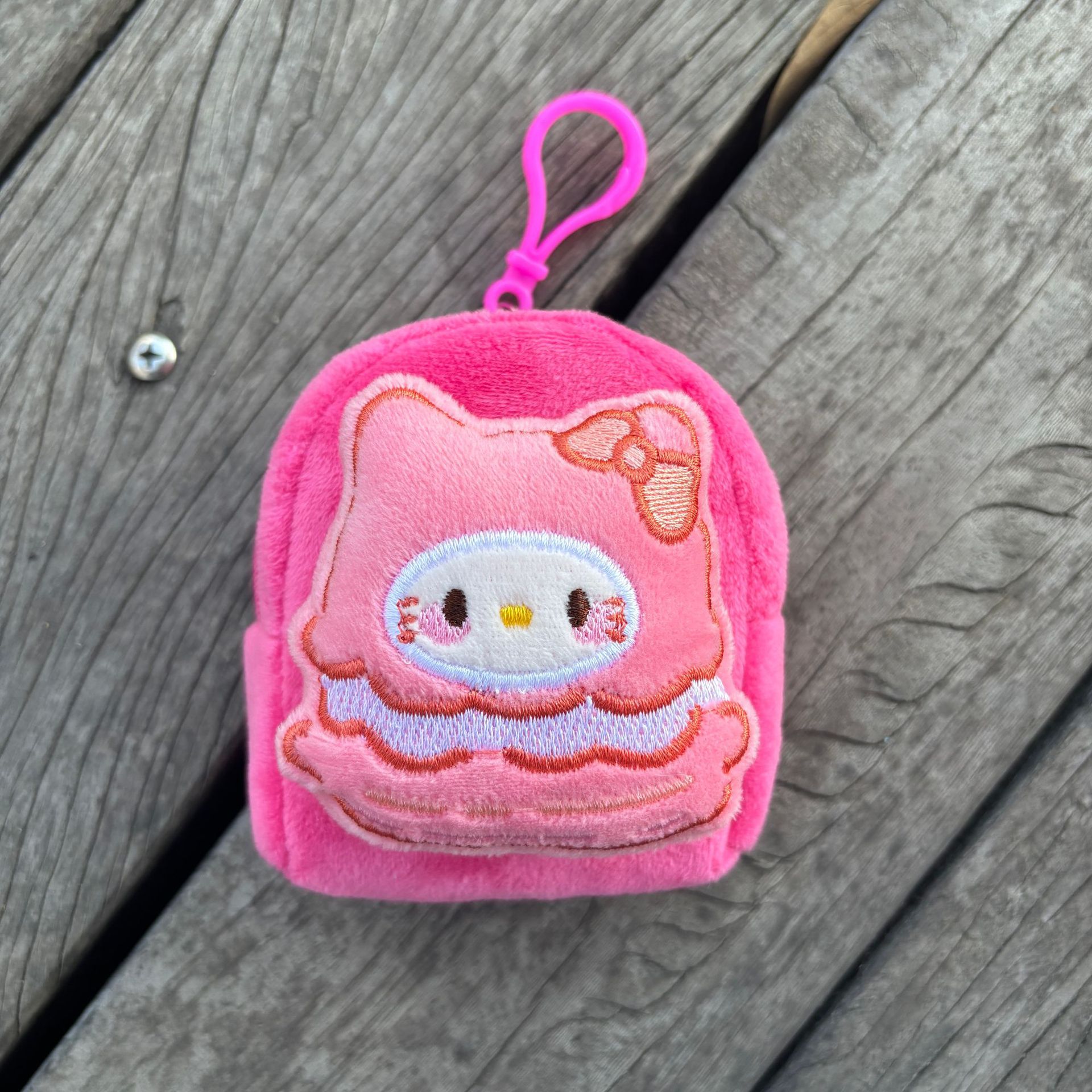 책가방 스타일 - 햄버거 스타일 [로즈 레드]