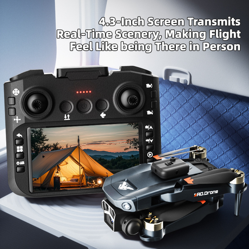 JJRC Nuevo producto transfronterizo sin escobillas evitar obstáculos UAV flujo de luz flotante de alta definición fotografía aérea con control remoto de pantalla grande avión