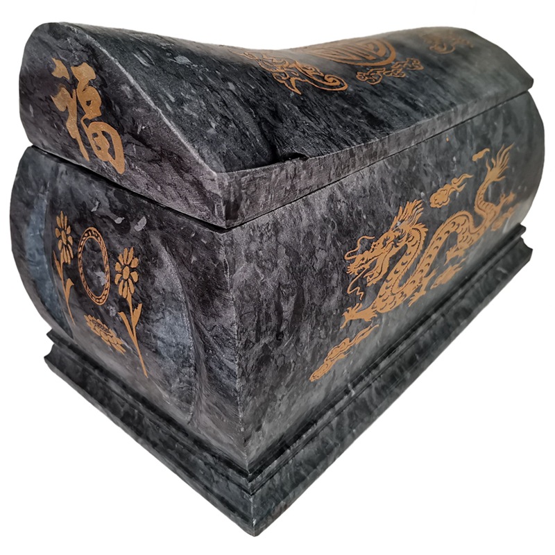 36cm Coffin[ 30 Manufactor Priced sale jade Coffin funeral and interment Supplies new pattern Whole carving