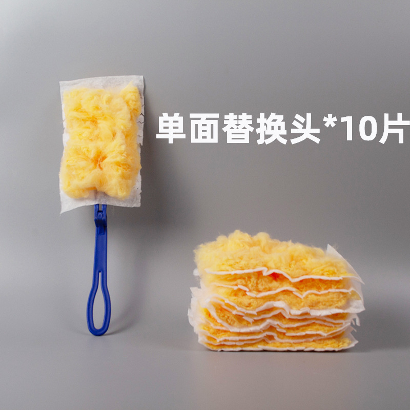 静電気除塵はたき替え芯デスクトップのほこりの隙間の毛屑洗浄ブラシ自動車家庭用鶏毛はたき