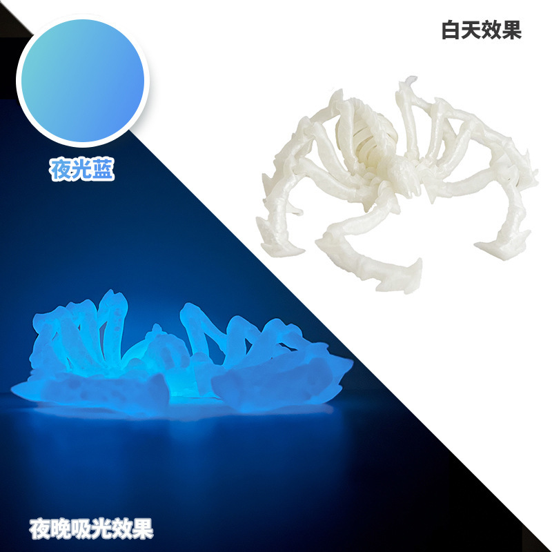 3D打印热销亚马逊可动弹力蜘蛛仿真玩具收缩关节可活动一体模型|undefined