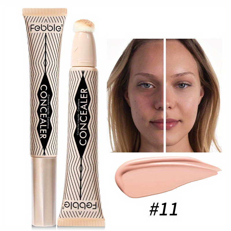 USHAS Cross-Border Hot Sale Concelador Base Liquido Durable No Adhesivo Polvo Brillante FS373B