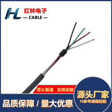 4芯线缆 PU护套 适用仪表仪器信号传输 柔性传感器线 价格优惠