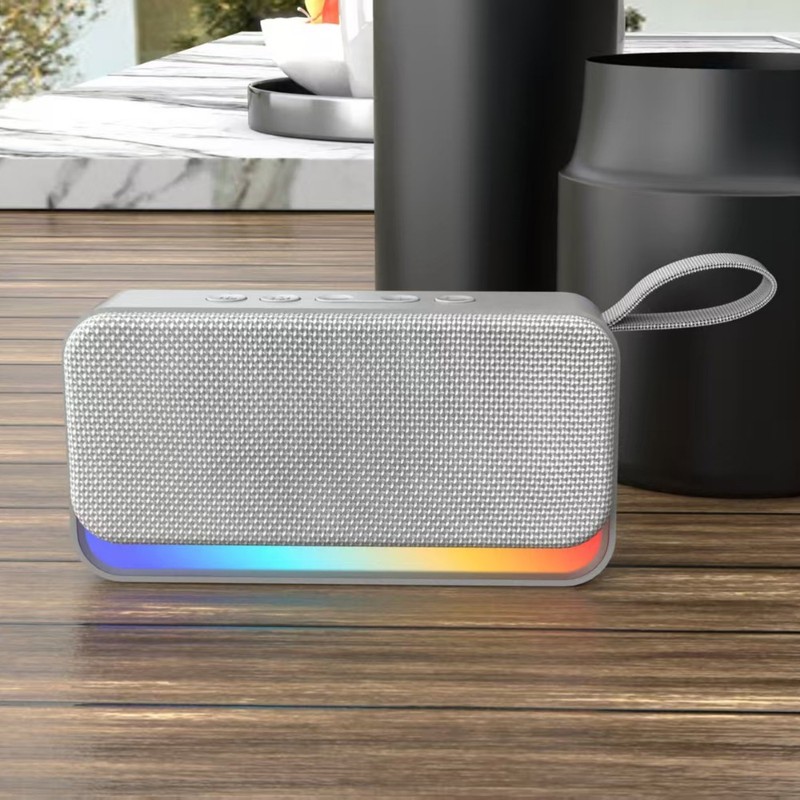 2025 新しい Bluetooth スピーカーワイヤレスサブウーファーカードポータブルクリエイティブリズムクールライトギフトオーディオ|undefined