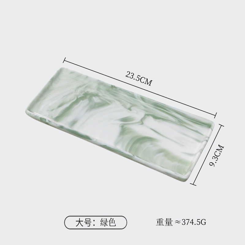 日韓創意高温陶磁器トレー長方形陶磁器トレー歯ブラシホルダー食器ホテル卸売り歯ブラシトレー|undefined