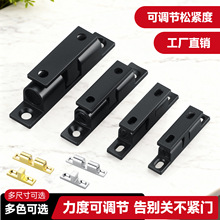 柜门碰珠衣柜门碰珠锁扣锌合金卡扣隐形门吸橱柜门夹弹簧门碰卡扣