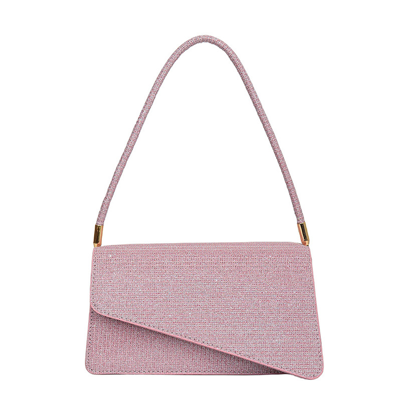 2024 nuevo sobre bolsas de mano de banquete de inclinación con bolsas de vestido bolsas de cadena de moda europeas y estadounidenses