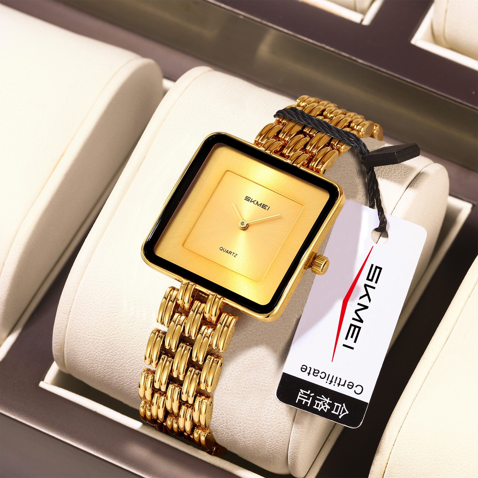 Gold shell and gold surface [us hot model skmei-2372]