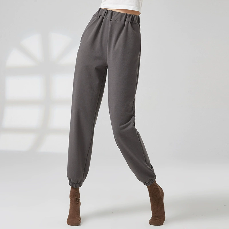 Брюки для современных танцев Мужские и женские брюки в одном стиле, штаны-фонарики, закрывающие штаны, спортивные брюки с редиской, Осенние