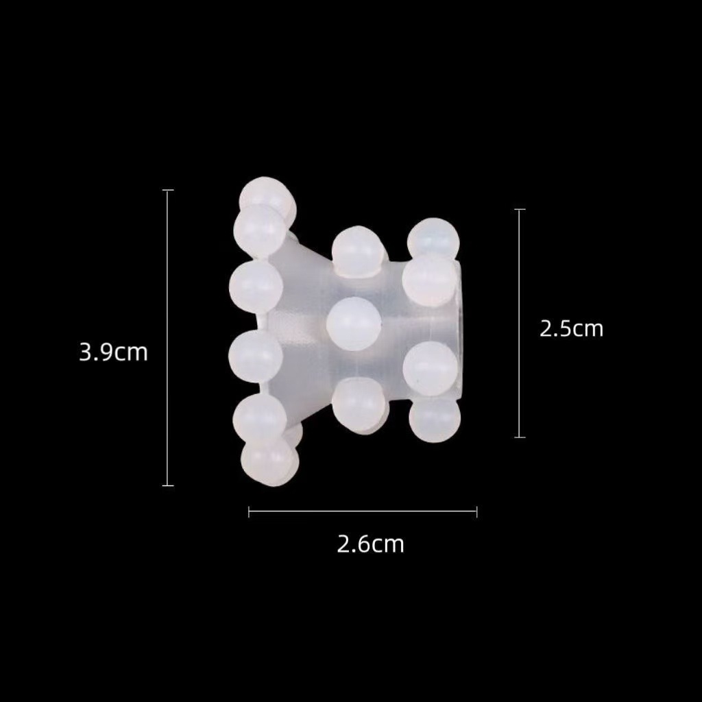 Anillo de cerradura de perlas para hombres Anillo de cerradura de perlas de sexo Cubierta de cerradura de ojos de oveja Juguetes sexuales Dientes de lobo Productos para adultos
