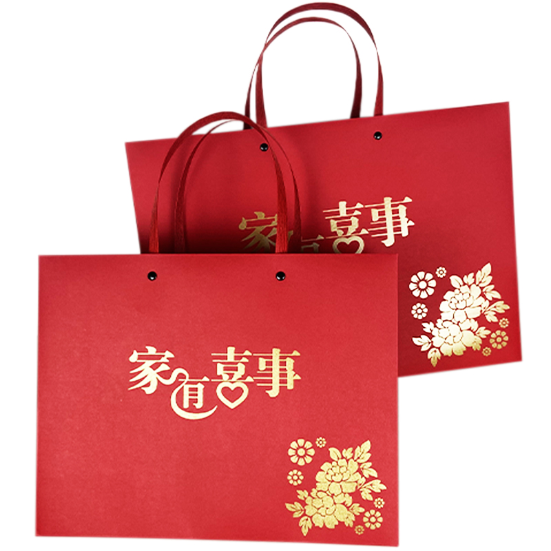 Bolsas de regalo rojas bolsas de regalo de regalo de boda bolsas de ropa bolsas de regalo