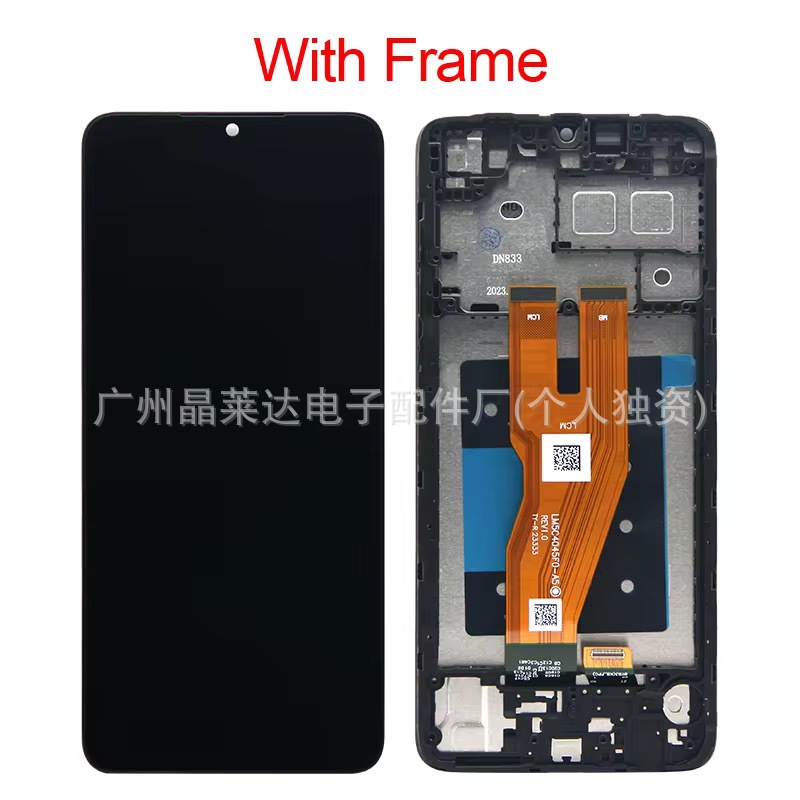 Aplicable a Samsung A05 conjunto de pantalla de teléfono móvil A055 conjunto de pantalla LCD original WF