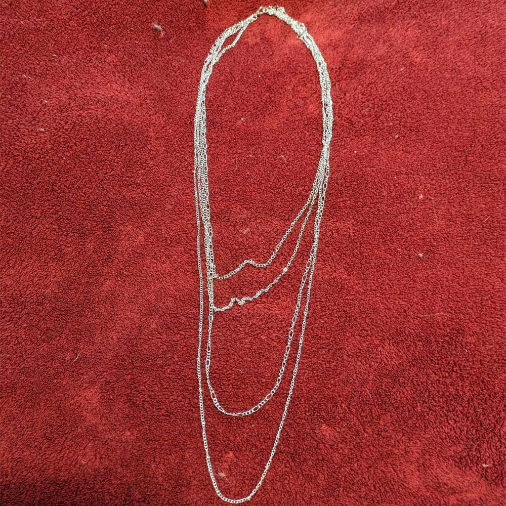 Collier à plusieurs rangs de perles mélangées, style bohème européen et américain, pour femme, à porter en superposition, long et polyvalent_voghion.com
