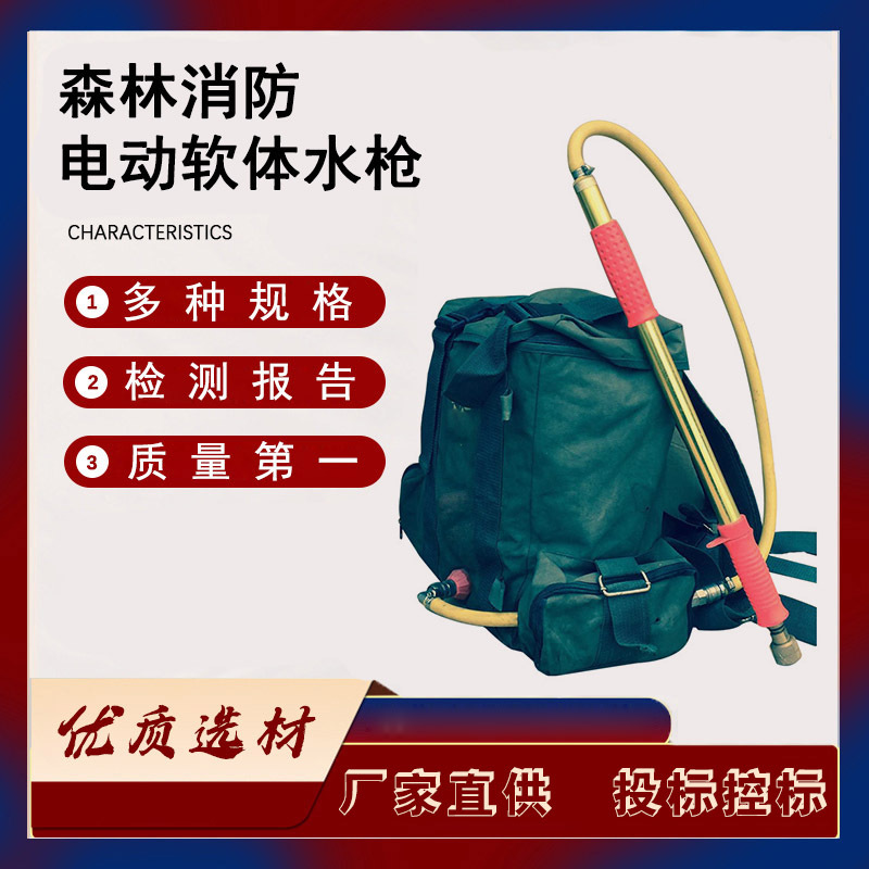 电动喷雾直流水枪森林消防双肩背负式水囊高扬程远距离灭火装置