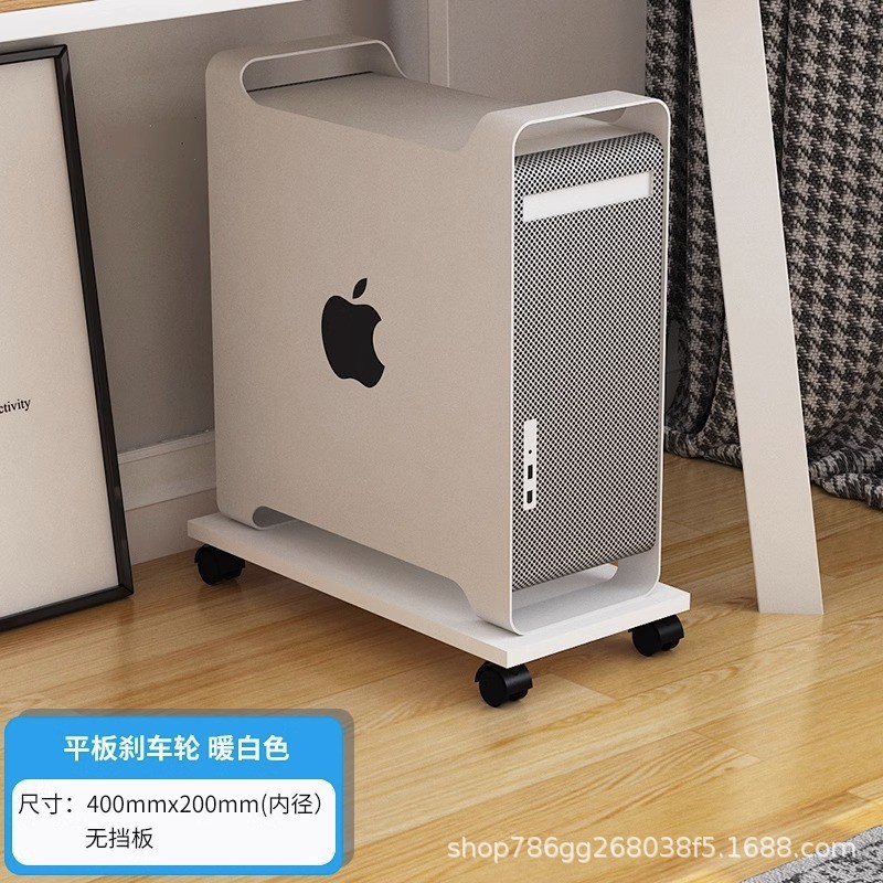 흰색 플랫(내경 40-20cm) 범용 브레이크 휠