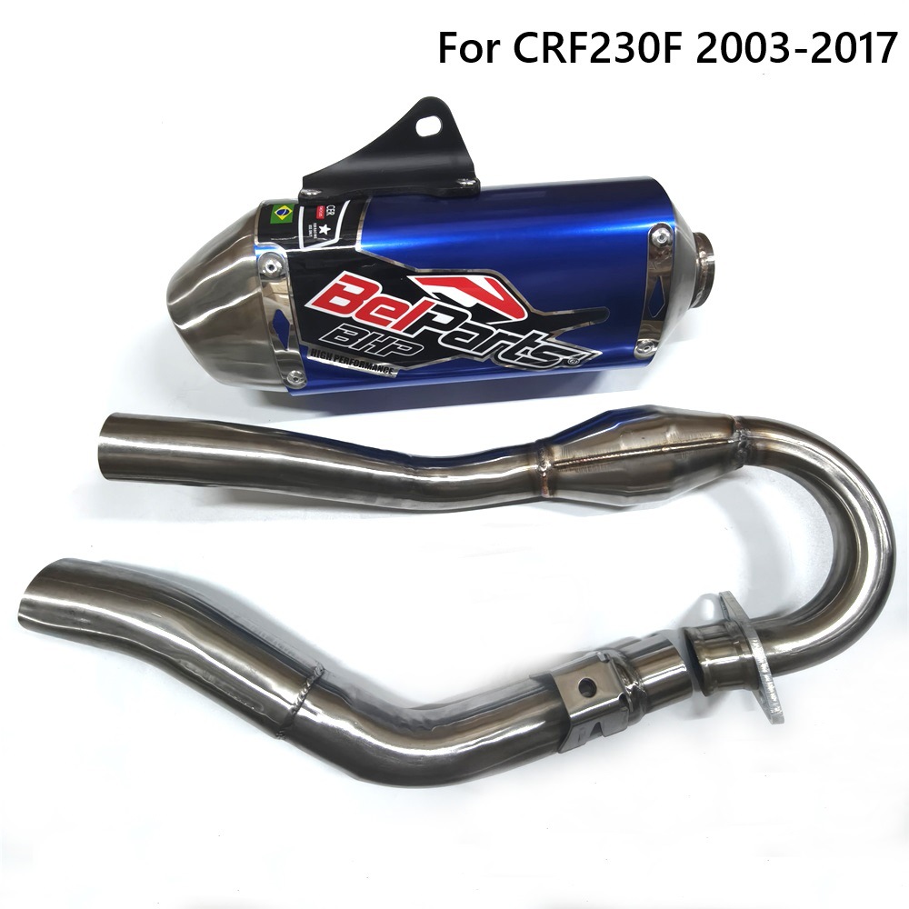 for CRF230: Motuoche Exhaust pipe - j3-crf230-fifth-generation-blue