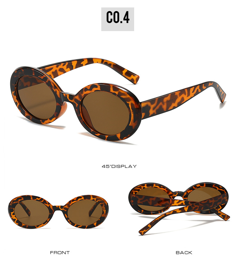 50g Weight Full Frame Glasses Structure Sunglasses Classification Ac, UV400 Protection Lens Material Oval Frame Glasses Style Outdoor, Travel Occasion Solid Color Pattern All Seasons Season Unisex Gender Simple Style, Classic Style Style Grey, Black Color Simple Style Classic Style Solid Color Ac UV400 Protection Oval Frame Full Frame Women's Sunglasses 9