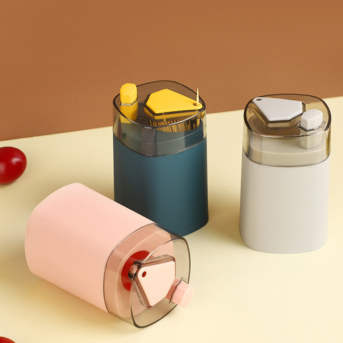 Creative toothpick box automatically pops up for home living room push-type restaurant toothpick canister points mall same style