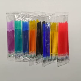 中性笔;替芯、笔芯;橡皮擦