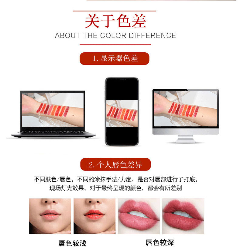 kakashow Bubble Bear Lip Gloss matte, velvet, red lip, honey clay, pure to look fair, not easy to stick to cup lip gloss undefined