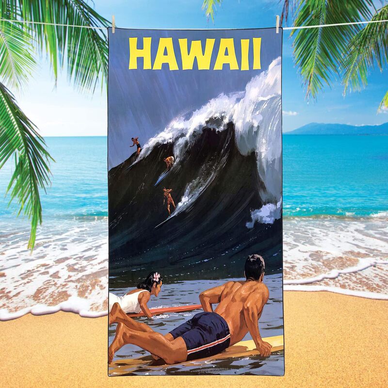 Hawaii Beach Towel Quick Dry Sand Free Coconut Palm Tree Beach Towel Soft Towel for Pool Camping Travel Hawaii Beach Towel Quick Dry Sand Free Coconut Palm Tree Beach Towel Soft Towel for Pool Camping Travel
