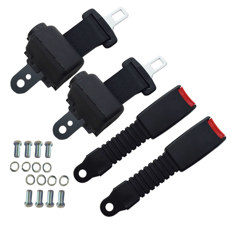 Cross-Border Forklift Bus Car Sightseeing Car Automatic Retractable Rewinder Safety Belt Two-Point Self-Locking Safety Belt